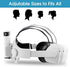 Elite Head Strap for Oculus Quest 2 Gaming Accessories with Battery Pack Bracket Enhanced Comfort and Extend Playtime Adjustable Straps by X-super Home