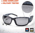 Ergodyne Skullerz Odin Safety Glasses, ANSI Z87 Impact Resistant, Durable Full Frame