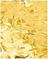 Juvale 100 Pieces Candy Bar Wrappers, Gold Aluminum Foil Wrapping Paper for Chocolate, Caramel, Sweets (6 x 7.5 in)