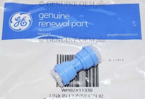 GE WR02X11330 Genuine OEM Water Line Quick Connector for GE Refrigerator