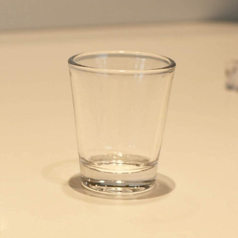 Tebery 2-Ounce Round Clear Shot Glasses Sets with Heavy Base, Set of 30