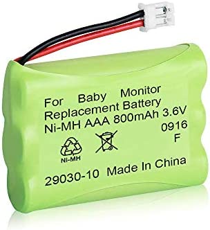 for Summer Infant Baby Monitor Replacement Battery for Summer Infant Wide View 28650 29000 29000A & Clear Sight 29040 29030 Parent Handheld 3.6V 800mA