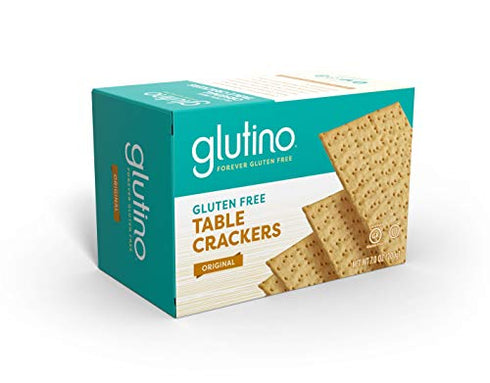 Glutino Gluten Free Table Crackers, Premium Squares, Original, 7 oz