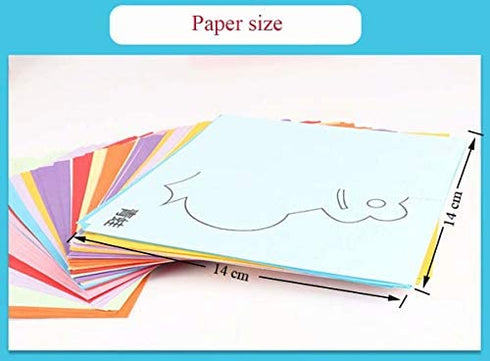 Fun Paper-Cut Set; Paper Cutting; Paper Art; Scissor Skills Activity Cutting Book; Kids Scissors Crafts Kits Preschool-120 Pages with A Pair of Child-Safe Scissors