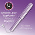 U by Kotex Security Tampons, Regular Absorbency, Unscented, 32 Count (Packaging May Vary)