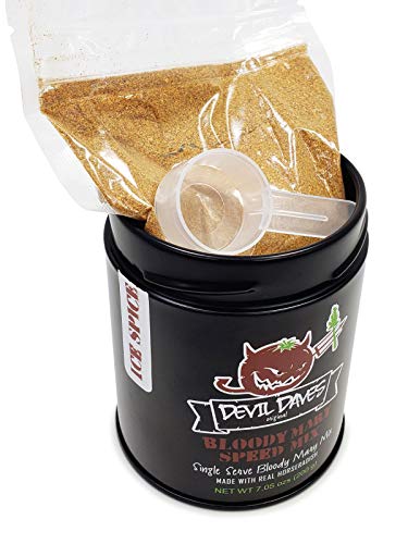 Bloody Mary Seasoning Mix - Turns any Tomato juice into Bloody Mary Mix | Use with Micheladas - Premium Spices - Scoop Included