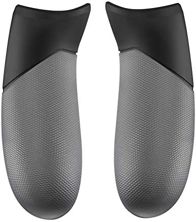 Elite Controller Replacement Grip Parts – Upgraded Rubberized Left Right Side Rails Rear Handle, Back Panels Faceplates Shell Repair Accessories Kits for Elite Controller (Model 1698)
