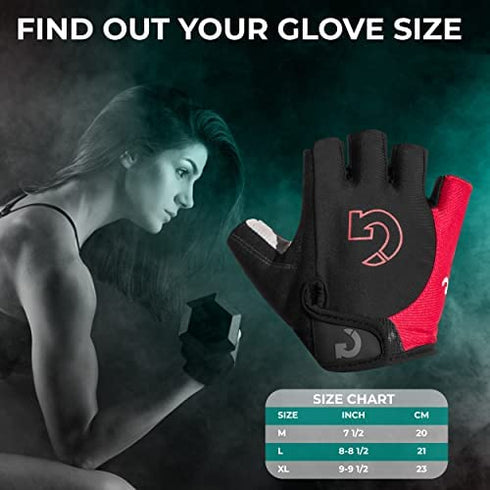 GEARONIC Cycling Gloves Anti-Slip Mountain Bike Gloves for Men Breathable Foam Padded Biking Gloves Shock Absorbing MTB Bicycle Gloves Half/Full Finger Guantes