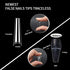 UNA GELLA Coffin Nails Tips No C Curve 216PCS Extra Long Nail Tips Clear Coffin Acrylic Nail Tips for Coffin Nails Clear Coffin Nail Tips XXL Nail Tips Coffin Fake False Nails For Nail Extension Nail Art, Home DIY Salon 12 Sizes Gelly Tips