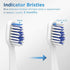 Replacement Brush Heads for Smile Bright Platinum Sonic Electric Toothbrush, Soft Bristles, 4-Pack