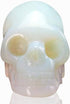 2.0inch Natural Carved Skull Crystal Reiki Healing Stone Statue Collectible Figurine (Opalite)