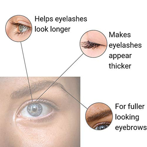 Organys Lash & Brow Booster Serum Gives You Longer Fuller Thicker Looking Eyelashes & Eyebrows. Bestselling Conditioner Stimulates The Appearance Of Growth & Regrowth. Natural Eye Lash Oil Free Enhancer