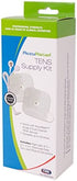 AccuRelief Universal TENS Unit Supply Kit - TENS Unit Pads and Lead Wires - for AccuRelief Single and Dual Channel TENS Devices and TENS Units with Snap Electrodes, 2 Count (Pack of 8) Electrodes.