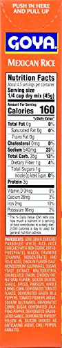 Goya Mexican Rice Mix, Chicken Flavor, 7 Ounce