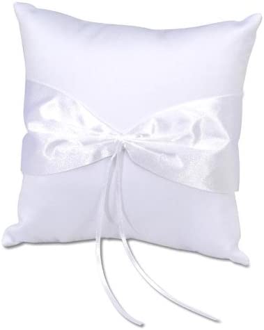 Darice VL32, Ring Pillow Design Your Own, White