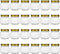 Tebery 24 Pack Regular Mouth Mason Jars with Printed Gold Lids, 8OZ Clear Glass Jars for Jam, Honey, Wedding Favors, Shower Favors, Baby Foods