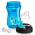 Chicco Sport Spout Trainer, Spill Free Baby Sippy Cup, 9 Months, Teal/Blue, 2 Count (Pack of 1)