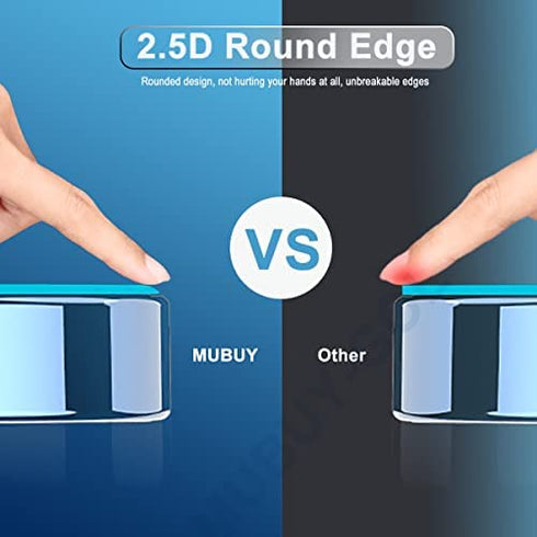 MUBUY-GOL Tempered Glass Screen Protector for 2021 2020 MacBook Air 13 M1 A2337 M1 A2179 A1932 |MacBook Pro 13 Inch 2022-2016 Model M2 M1 A2338 A2289 A2251 A2159 A1706 A1708, 9H, Reduce Fingerprint