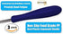 Zucchini Squash Vegetable Corer 3 pcs Corers Stainless Steel Core Remover Tool Kitchen Stuffed Vegetables Veggies Seed Remover Remove Seeds Eggplant Cucumber 10" Long Coring Tools Gadgets Drill