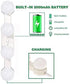 Portable LED Makeup Lights,Cordless Rechargeable Professional LED Vanity Mirror Light with 4 LED Bulbs,Simulated Daylight for Bathroom Makeup Dressing Table Lights,LED Mirror Lights,Dresser Lights