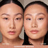 COVER FX Monochromatic Bronzer Duo - Sunkissed Bronze - Soft Matte and Luminous Shimmer Powder Bronzer Makeup - All Skin Types - 0.51 Oz