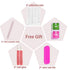 Allstarry 120pcs Extra Long Ombre French Fake Nail Natural Nude Stiletto Press on Nails Full Cover Artificial Wedding Party Manicure Nail Tips for Women and Girls