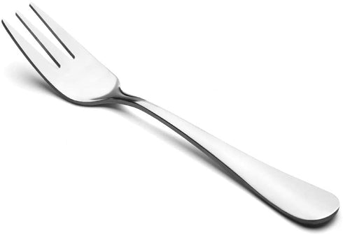 Snamonkia Appetizer Small Forks Set of 12, 5.4 Inches, Dessert Forks Stainless Steel, 3-Tine Portable Cocktail Salad Fruit Forks for Party Travel