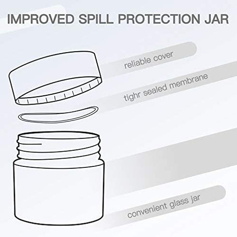 Mica Powder for Epoxy Resin, 100g Pearl Silver White Premium Slime Pigment, Upgrade Color Pigment for Soap, Paint, Nail Art, Bath Bomb (3.52oz)