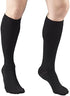 Truform 30-40 mmHg Compression Stockings for Men and Women, Knee High Length, Closed Toe, Black, X-Large