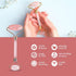artnaturals Rose Quartz Facial Roller - Pink Face Jade Roller for Natural Anti Aging Ice Facial Massager - Real Authentic Crysal Quartz Gemstone for Wrinkles and Puffiness Relief - Cold Stone Massage (1 Count (Pack of 1))