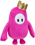 FALL GUYS Moose Toys Original Pink Bean Skin Official Collectable 8" Cuddly Deluxe Plush Toy Featuring The Gold Crown from The Ultimate Knockout Video Game, 5 Series 1 Characters