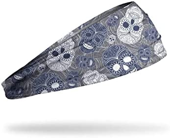 JUNK Brands Muertos Big Bang Lite Headband, Blue, One Size