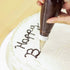 Kasmoire 9 Pcs Round Piping Tip ,Macaron Piping Tip ,Cake and Cookie Decorating Plain Tube Set
