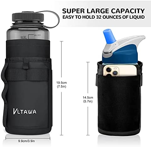 VLTAWA Bike Water Bottle Holder, Bike Cup Holder, Bicycle Water Bottle Holder, Bike Drink Holder, No Screw-Insulated-Sturdy-Adaptable (Signal Large)