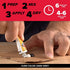 J-B Weld 8271 KwikWeld Professional Size Steel Reinforced Epoxy Twin Pack - 10 oz.