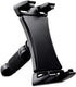 ChargerCity 360º Swivel 1/4-20 Tripod Tablet Smartphone Holder w/Pole Mic Microphone Stand Mount for iPad, iPad Pro, iPad Air, iPad Mini, 2, 3, iPhone, Smartphone 4.7-12.9" Tablets