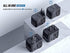 EPICKA Universal Travel Adapter One International Wall Charger AC Plug Adaptor with 5.6A Smart Power and 3.0A USB Type-C for USA EU UK AUS (Grey)