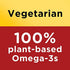 Nature Made Algae 540 mg Omega 3 Supplement, 70 Vegetarian Softgels, A Sustainable, Plant-Based for Healthy Heart, Brain, and Eye Support