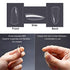 Acrylic Nail Tips 500 Pieces Fake Nail Tips - 10 Sizes Artificial False Nail Tips With Box - for Women Girls DIY Nails (Almond-Clear)