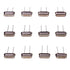 BOJACK 12 Values 60 Pcs Quartz Crystal Oscillator 4 MHz, 4.096 MHz, 6 MHz, 8 MHz, 10 MHz, 11.0592 MHz, 12 MHz, 16 MHz, 20 MHz, 22.1184 MHz,24 MHz,48 MHz Crystal Resonators Assortment Kit