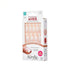 KISS Salon Acrylic Natural 28 Nails Real Short Length KSAN01 (1 PACK)