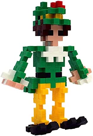 PLUS PLUS – Mini Maker Tube – Elf – 70 Piece, Construction Building Stem Toy, Interlocking Mini Puzzle Blocks for Kids