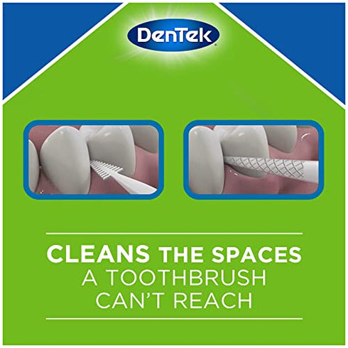 DenTek Deep Clean Bristle Picks | Removes Food & Plaque | 100 Count