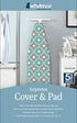 Whitmor Supreme Ironing Board Cover and Pad, Paragon Taupe/Gray