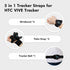 AMVR VR Full Body Tracking Straps, Adjustable Tracker Straps and Belt for HTC Vive Tracker (1 Tracker Belt + 2 Palm Straps + 2 Foot Straps, Vive Tracker NOT Included)