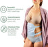 Lulus Naturals Castor Oil Pack-Castor Oil Pack Wrap Made of Plush Organic Cotton Velour-Castor Oil Pack for Liver Detox, Insomnia, Constipation-Less Mess, Heatless, Reusable(Castor Oil Not Included)