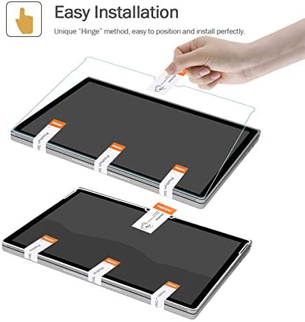Megoo Surface Laptop Go 2 12.4" 2022 released Glass Screen Protector,Scratch Resistant/Easy Installation/9H Hardness/Ultra Clear Tempered Glass Compatible for Microsoft Surface Laptop Go