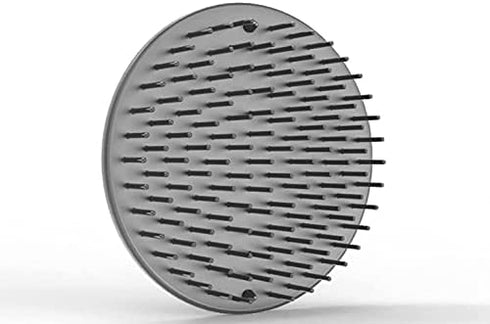 Kitsch Shampoo Brush | Hair Brush with Massager | Holiday Gift Scalp Exfoliator | Plastic/Rubber Brush | Shower or Bath | Thick or Thin Hair | Curly or Straight | Deep Clean | Use with Conditioner