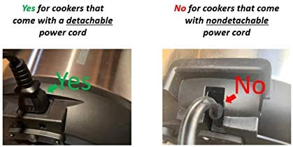 "1 GJS Gourmet Power Cord Compatible With Selected (Not ALL) 6 Quart Crock-Pot Express Crock Multicooker SCCPPC600-V1". This cord is not created or sold by Crock-Pot