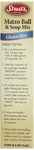 Streit's Gluten Free Matzoh Ball Mix and Soup Mix, 4.5 Ounce